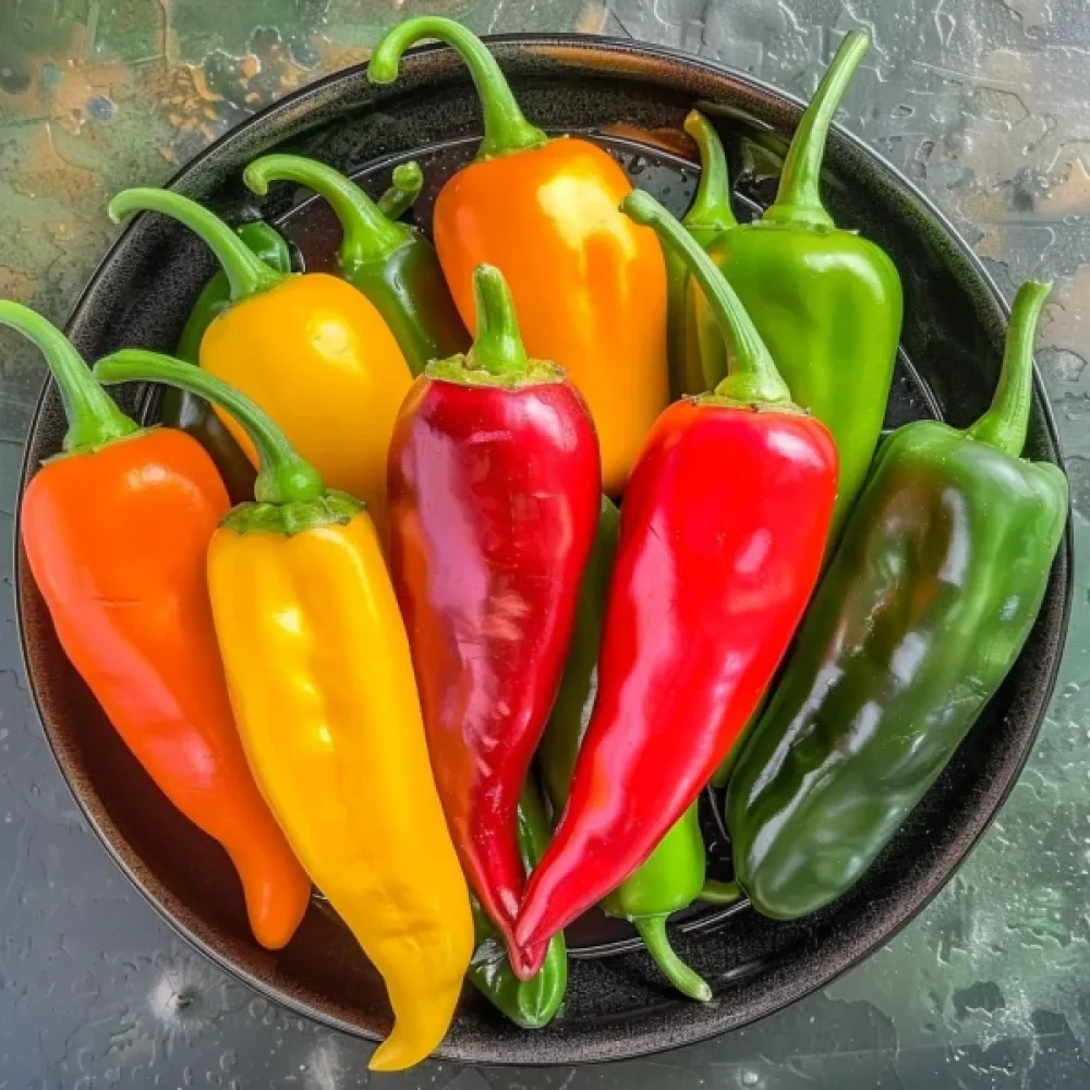 Paprika, koniska frukter – färgmix