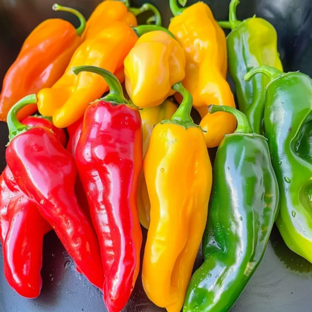 Paprika, koniska frukter – färgmix