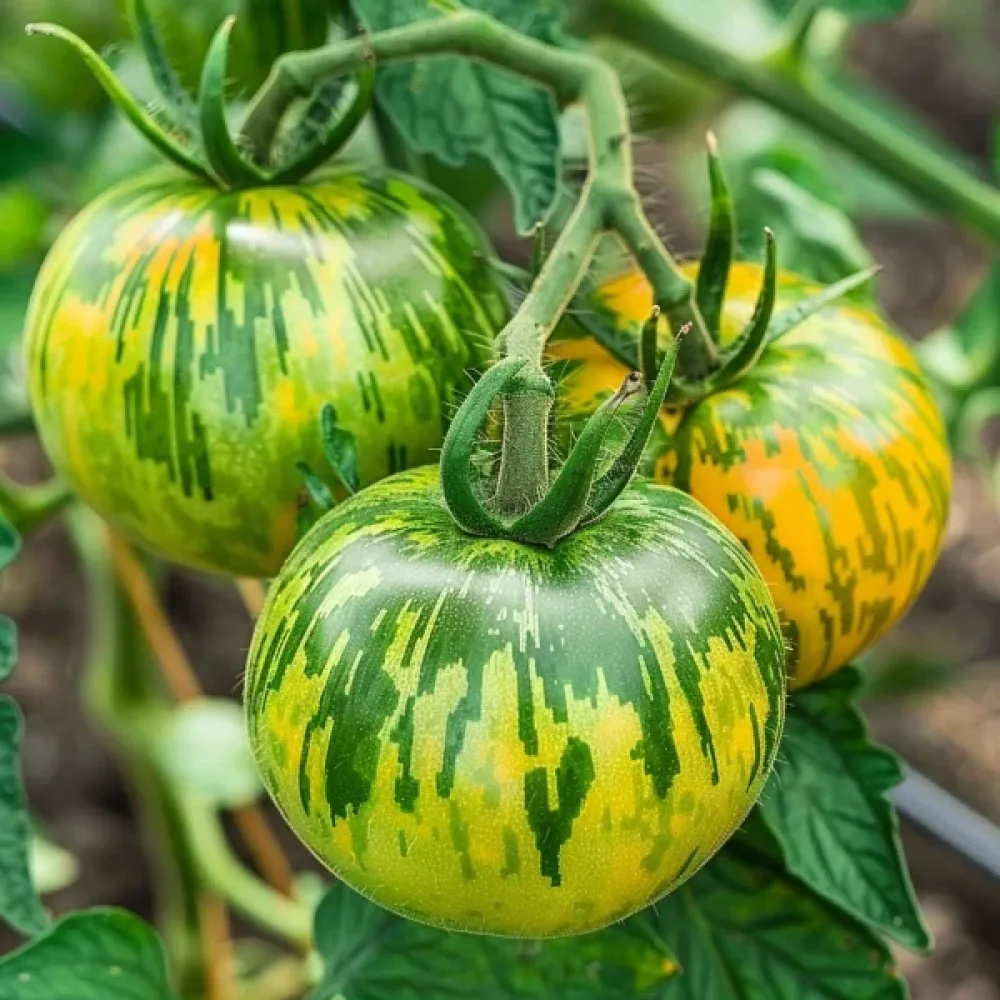 Tomat 'Green Zebra'