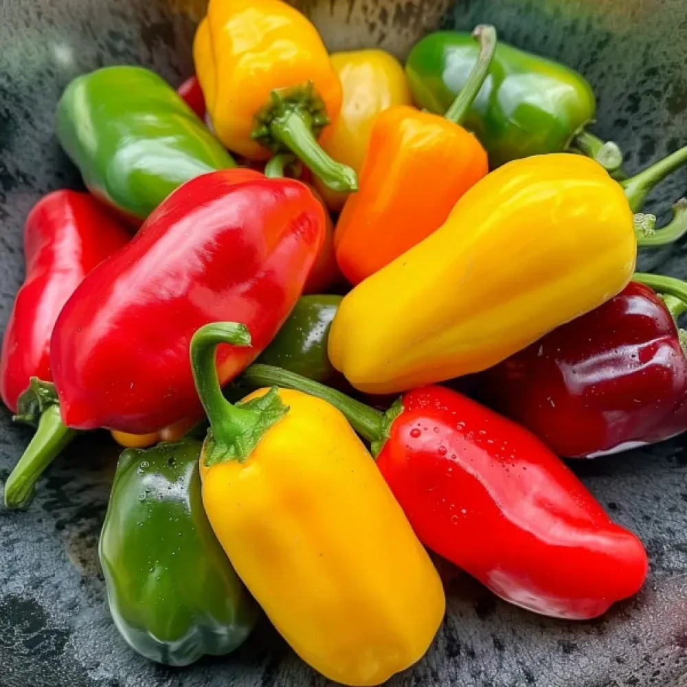 Paprika, koniska frukter – färgmix