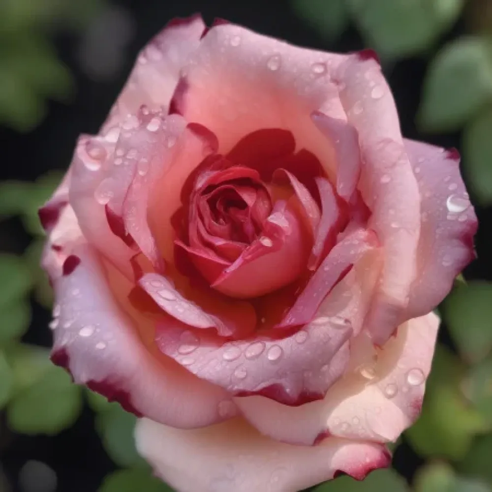 Ros 'Retro Glow' – barrotad