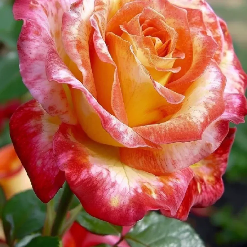 Ros 'Caramel Delight' – barrotad