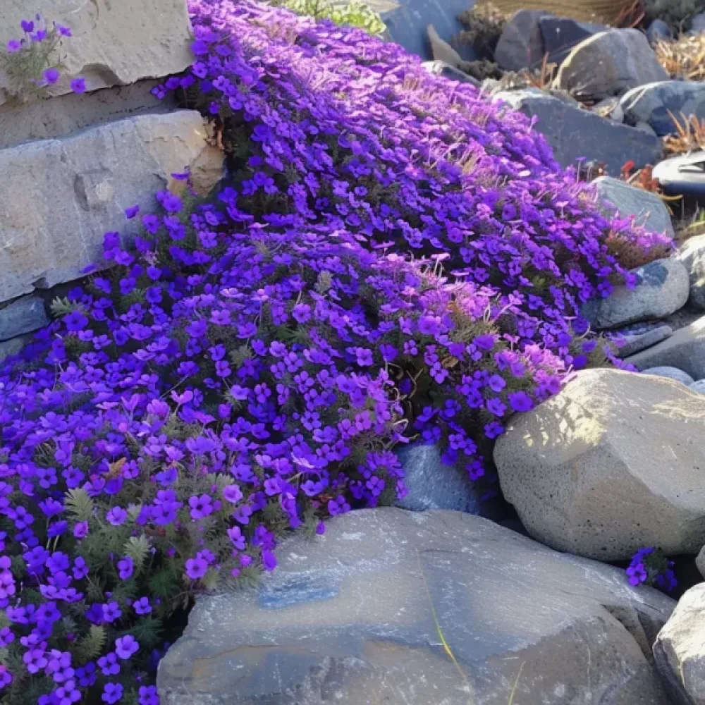 Aubrietia 'Cascade Purple'
