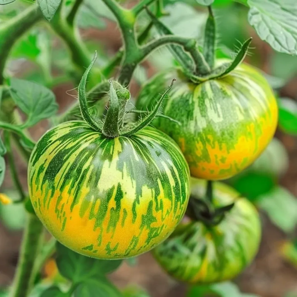 Tomat 'Green Zebra'