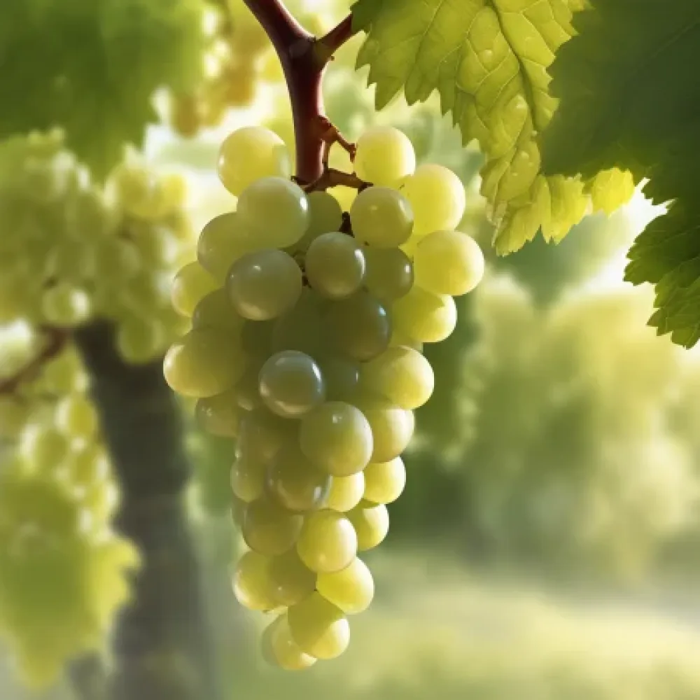 Vinranka 'Perle de Csaba' (vit pärla) – tidig