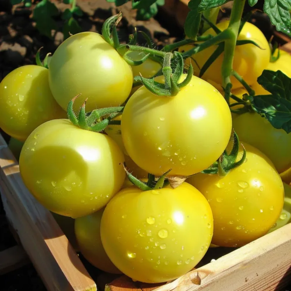 Tomat 'Mirabelle Blanche'