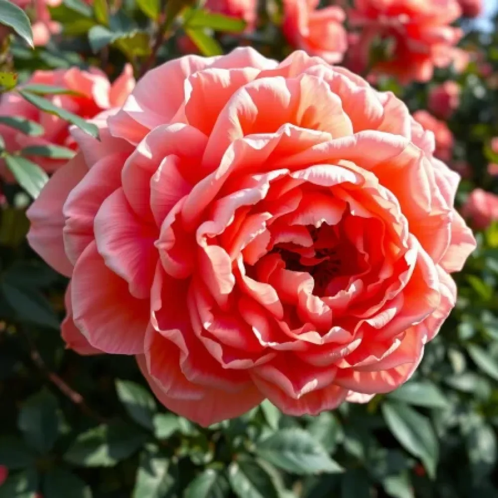 Ros 'Double Romance' – barrotad