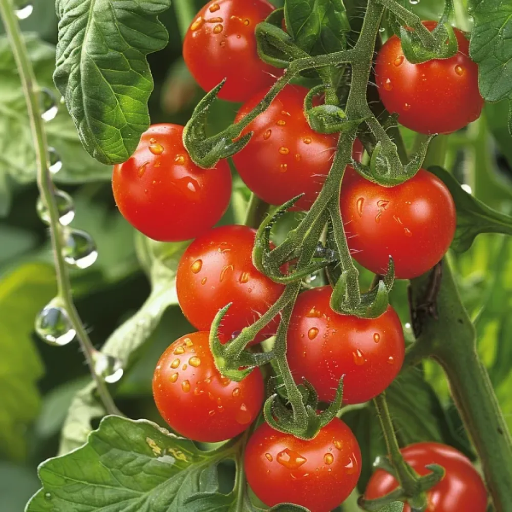 Tomat 'Gartenperle', röd