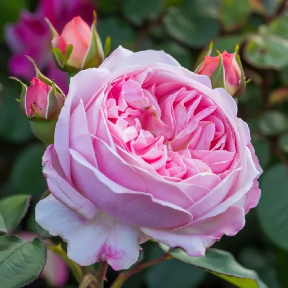 Ros 'Pink Sentinel' – barrotad