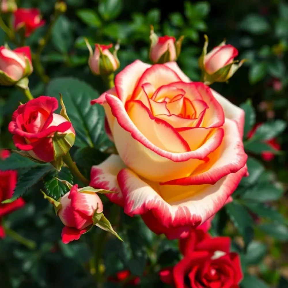 Ros 'Cinnamon Dawn'