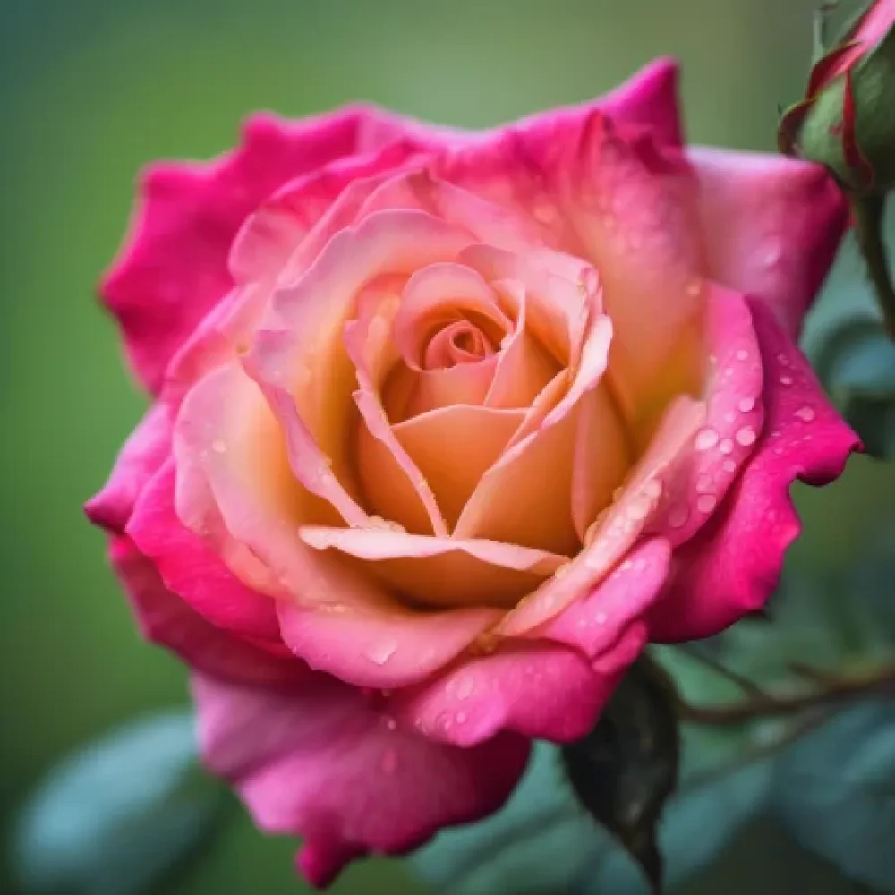 Ros 'Flower of Summer' – barrotad