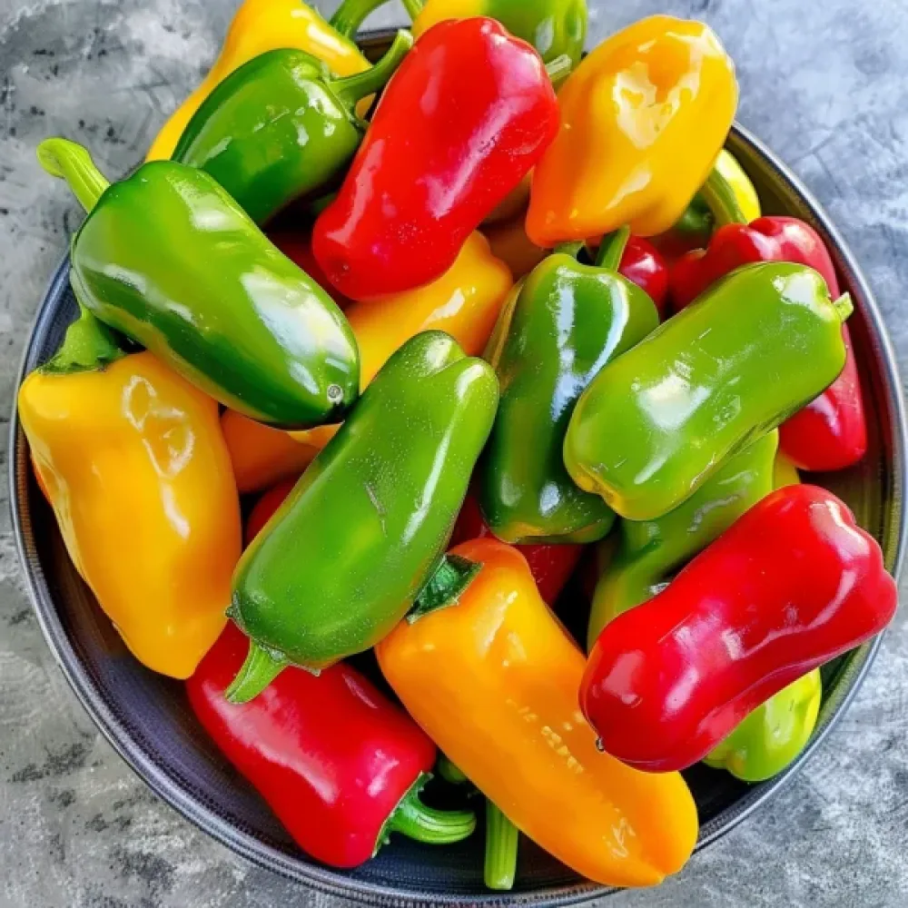 Paprika, koniska frukter – färgmix