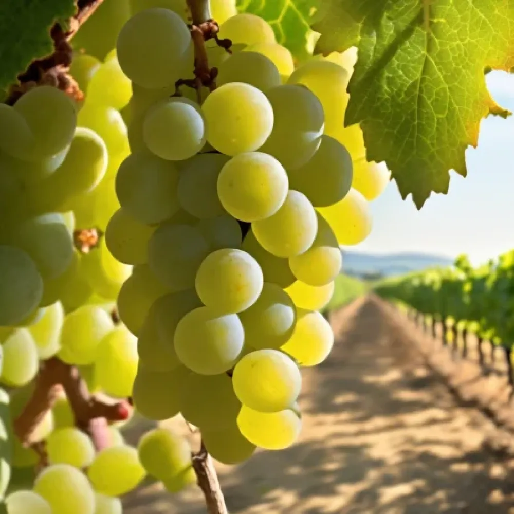 Vinranka 'Varnenski Misket' – vit hybridvindruva, medeltidig