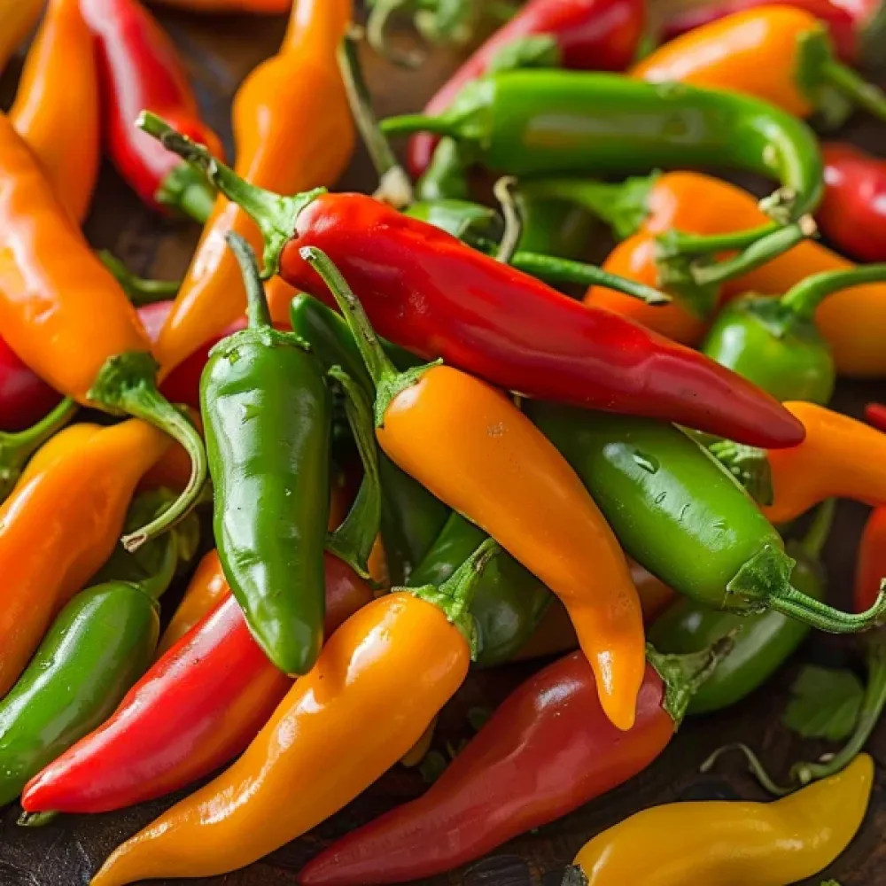 Chilipeppar, mix