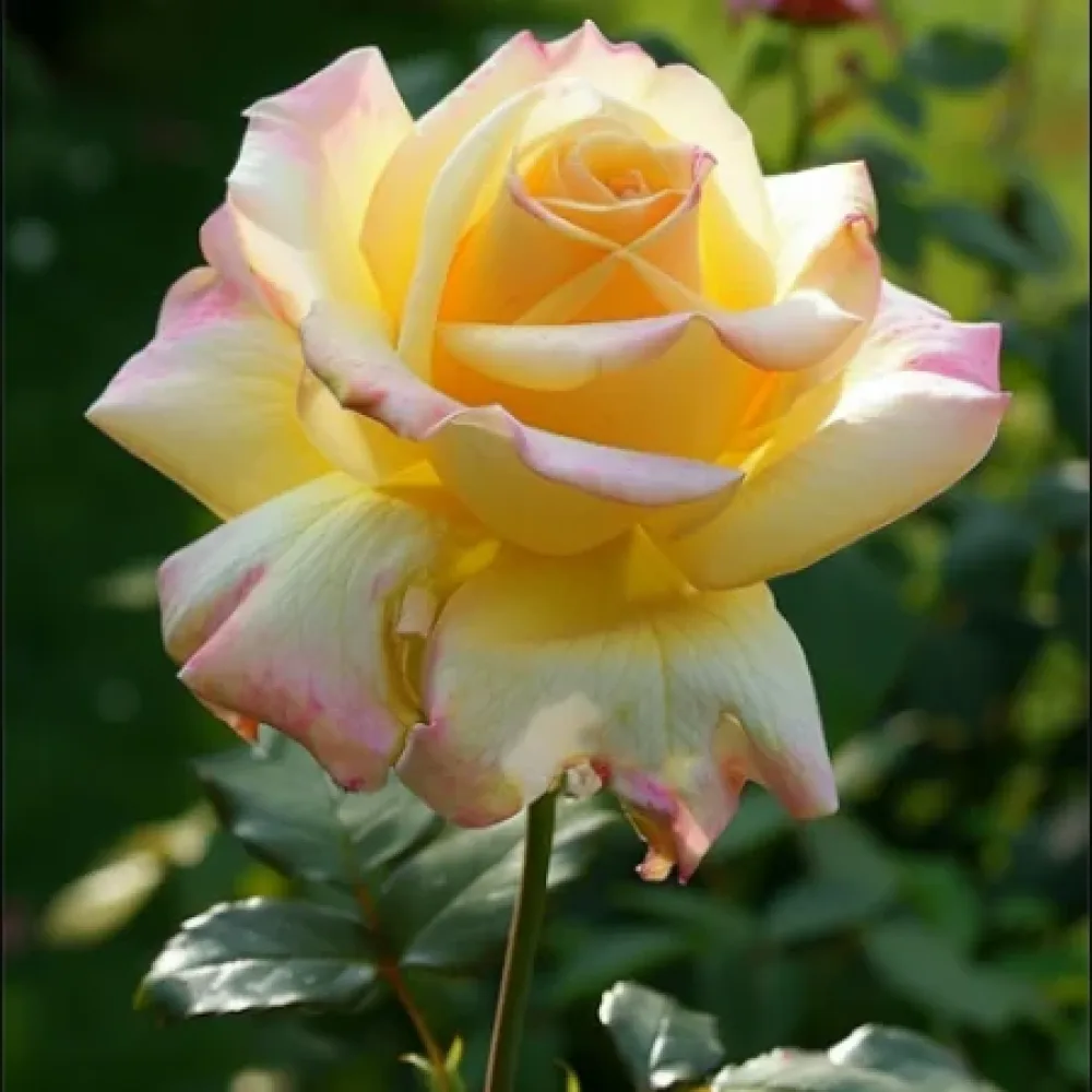 Ros 'Golden Rose Dream' – barrotad