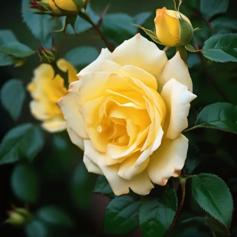 Ros 'Peach Elegance' – barrotad