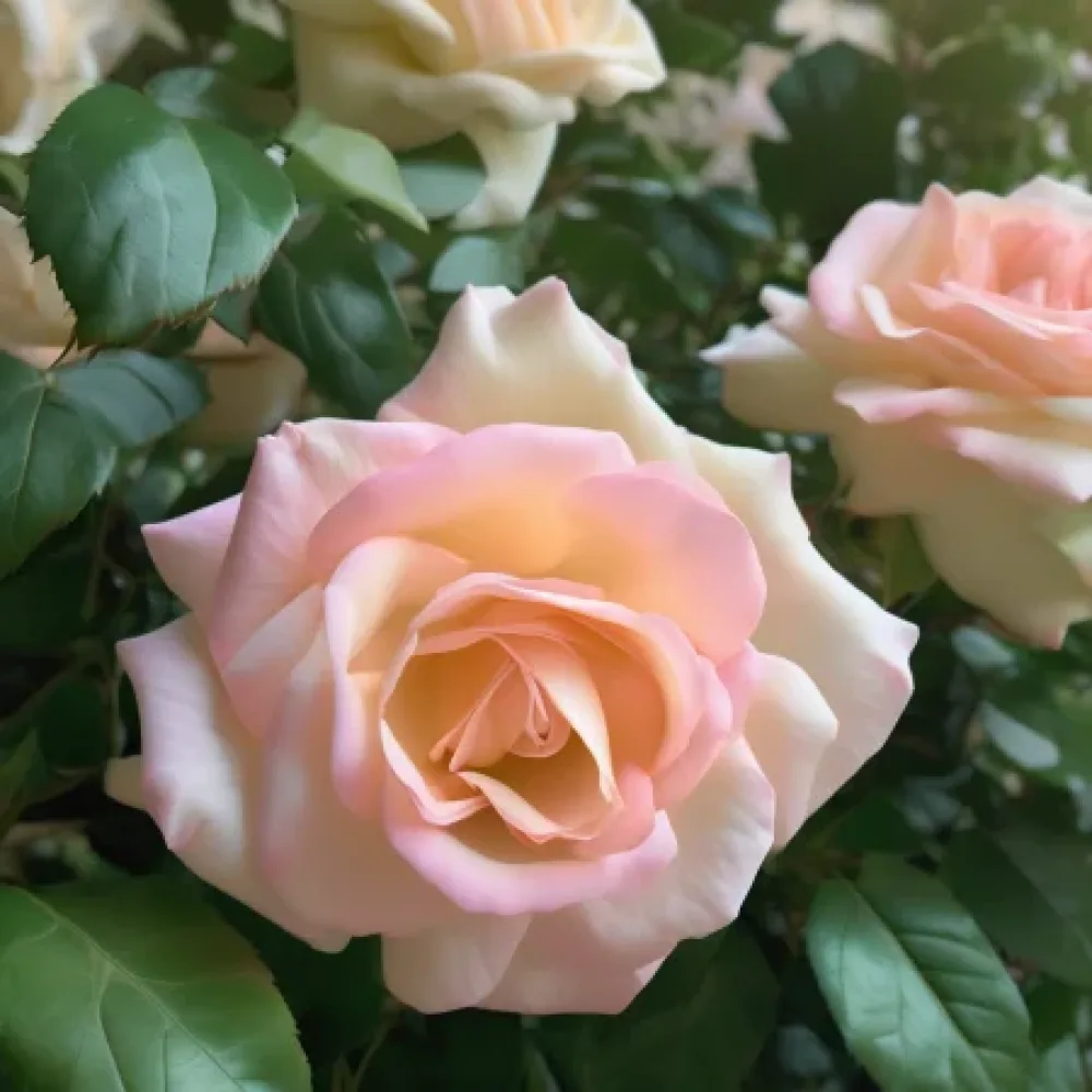Ros 'Summer Glow' – barrotad