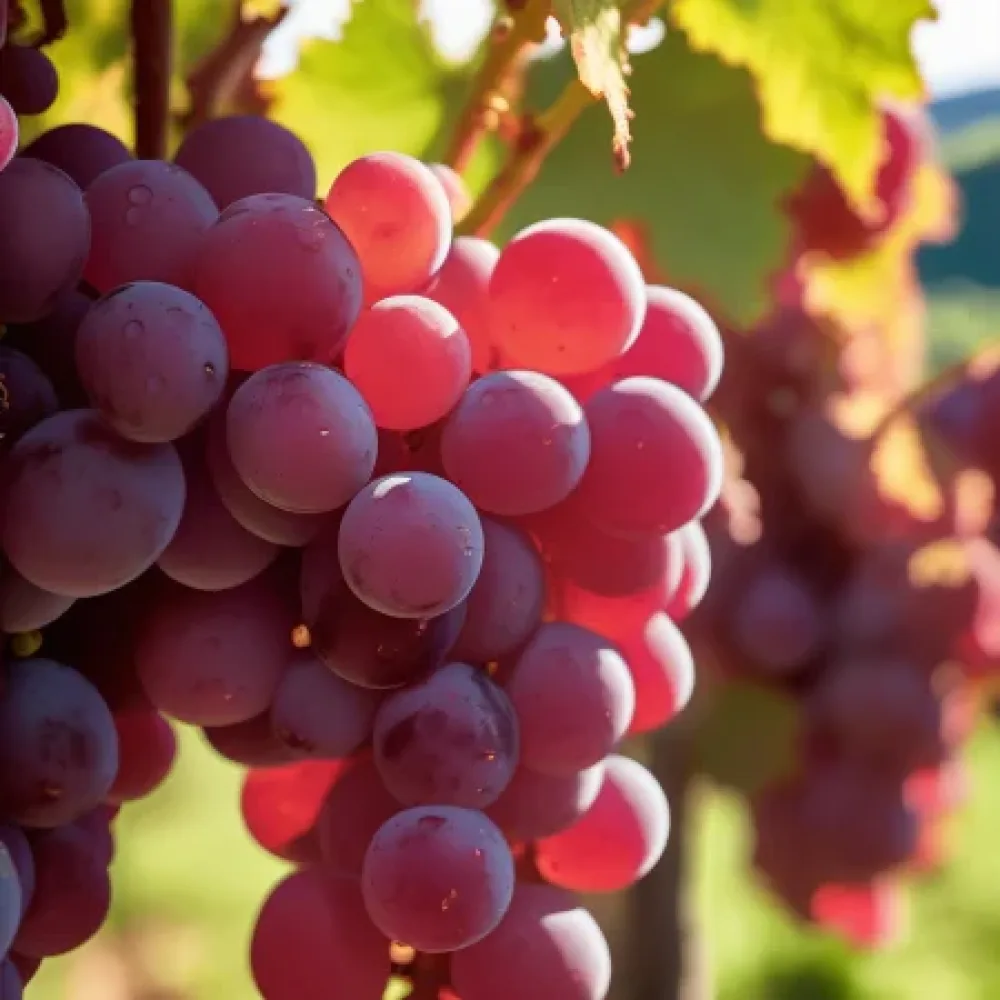 Vinranka 'Misket Cherven' (röd misket) – sen