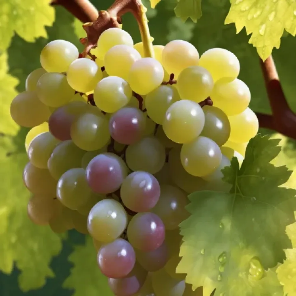 Vinranka 'Perle de Csaba' (vit pärla) – tidig