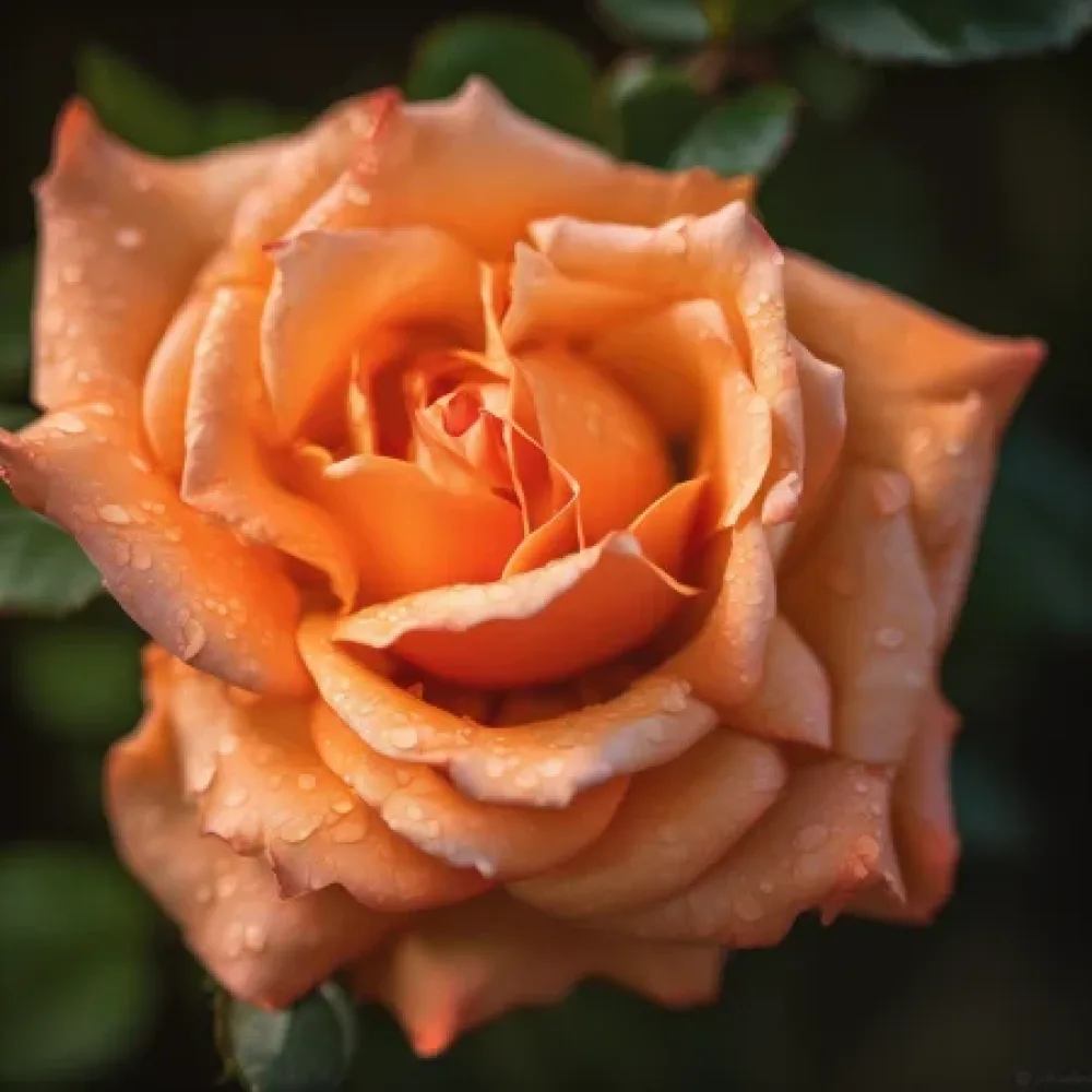 Ros 'Coral Embrace' – barrotad