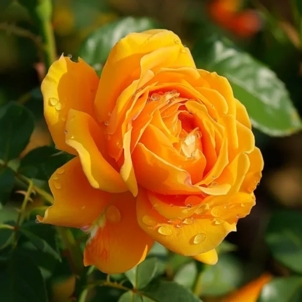 Ros 'Lemon Charm' – barrotad