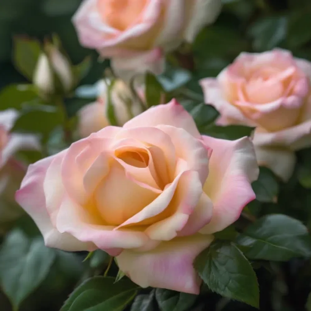 Ros 'Summer Glow' – barrotad