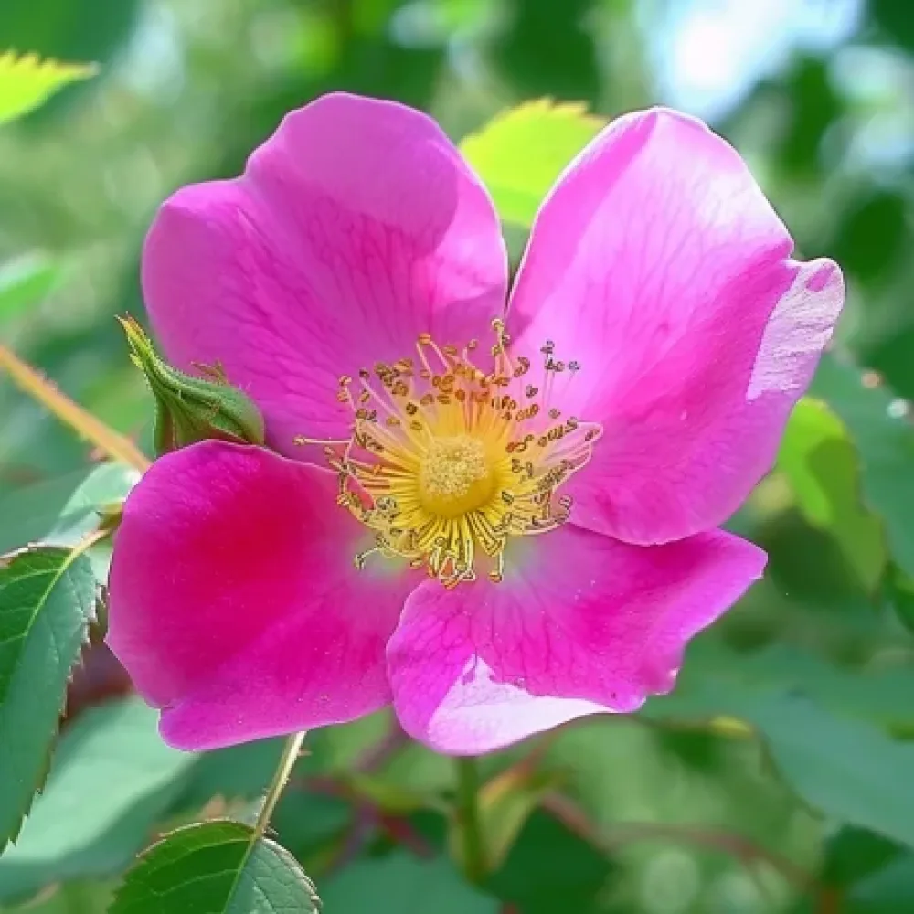 Ros 'Shakespeares Garden' – barrotad