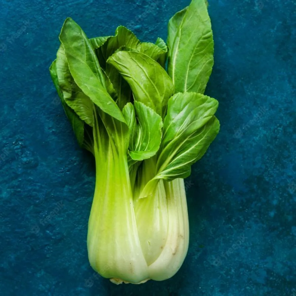Pak choi, grön