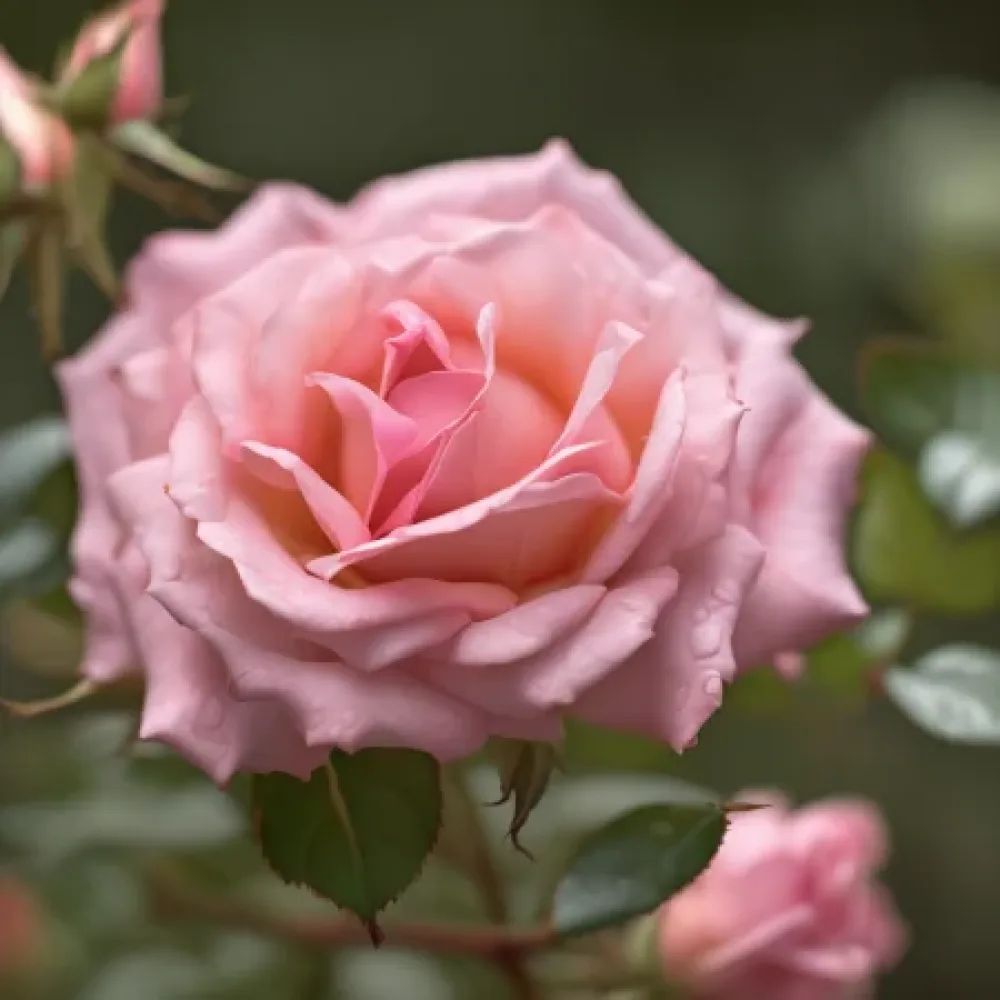 Ros 'Pleven Tenderness' – barrotad