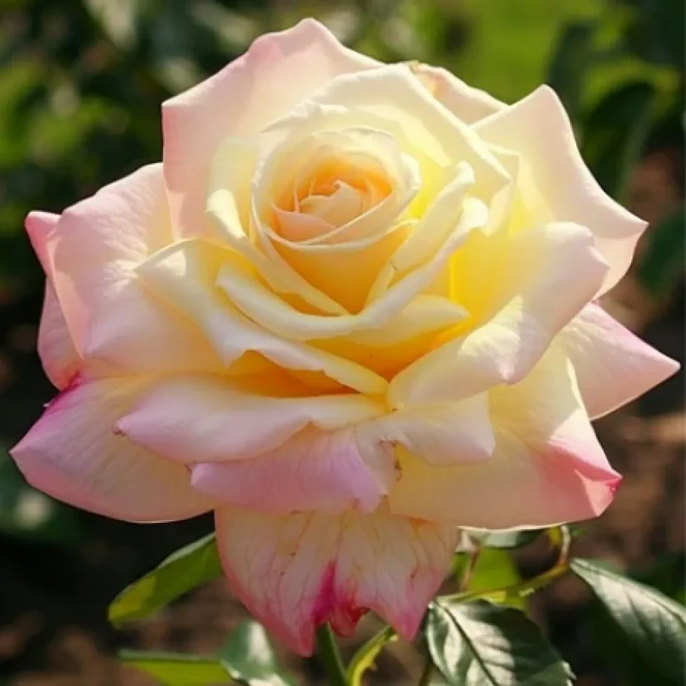 Ros 'Golden Rose Dream' – barrotad
