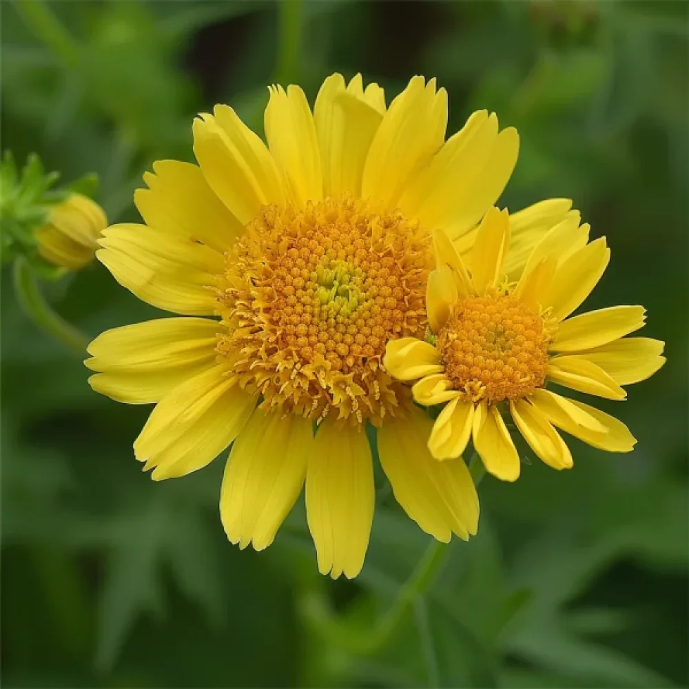 Kokardblomster 'Aurea Pura', gul