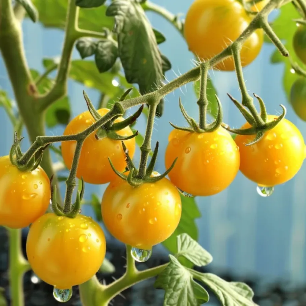 Körsbärstomat 'Yellow Pearshaped'
