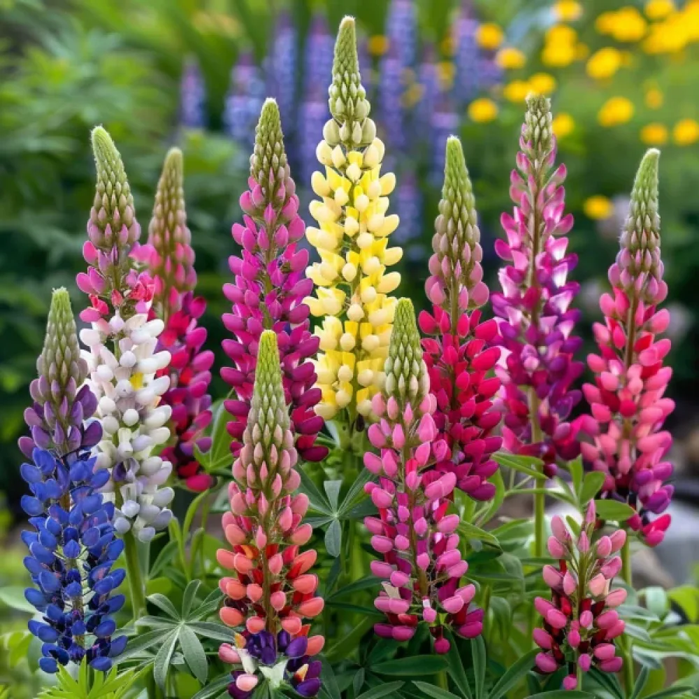 Blomsterlupin – mix