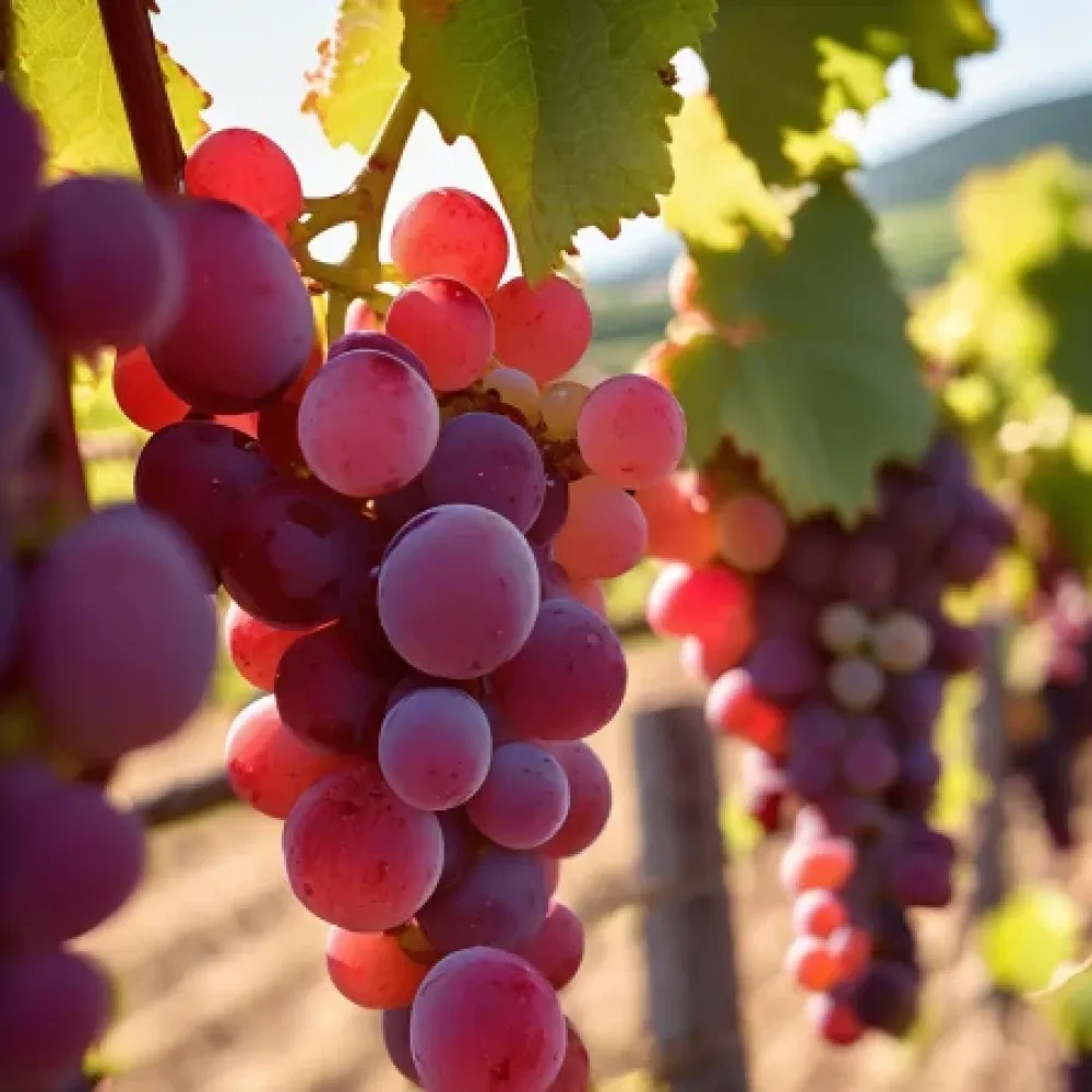 Vinranka 'Misket Cherven' (röd misket) – sen