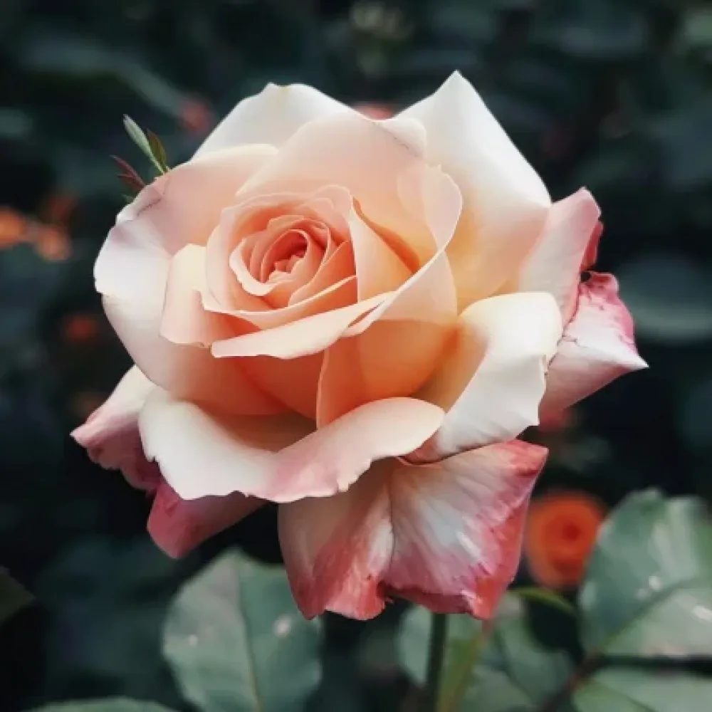 Ros 'Salmon Delight' – barrotad