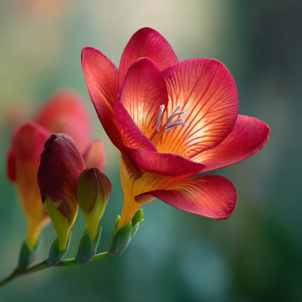 Freesia 'Red Single'