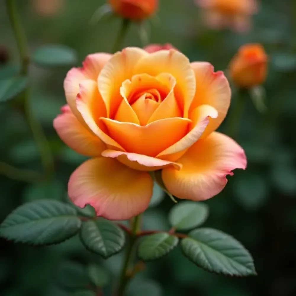 Ros 'Silk of Honey' – barrotad