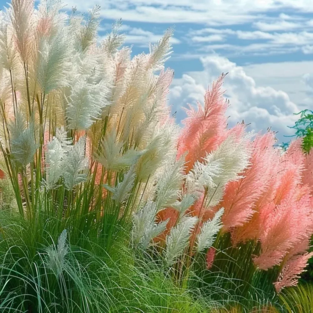 Pampasgräs Cortaderia, mix