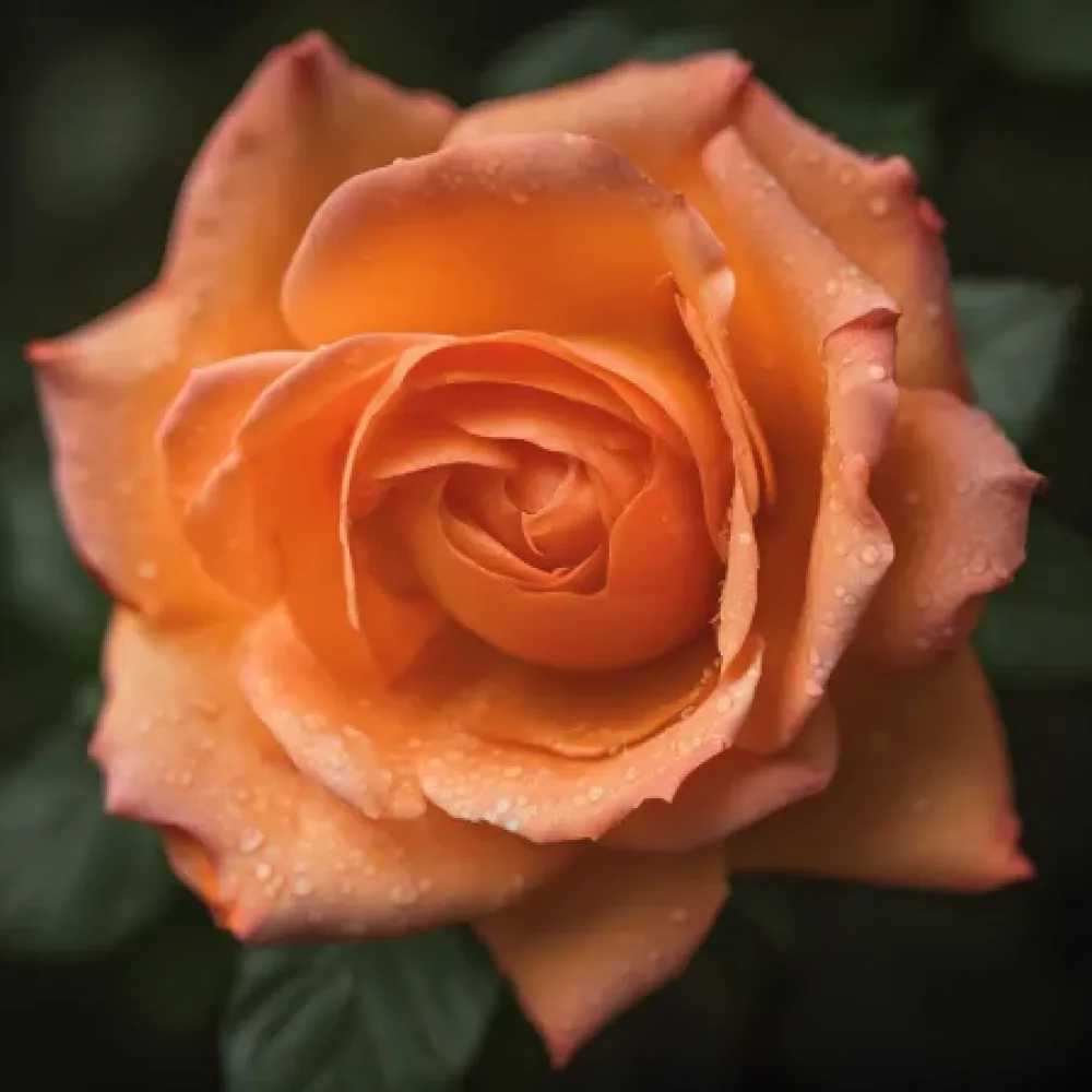 Ros 'Coral Embrace' – barrotad