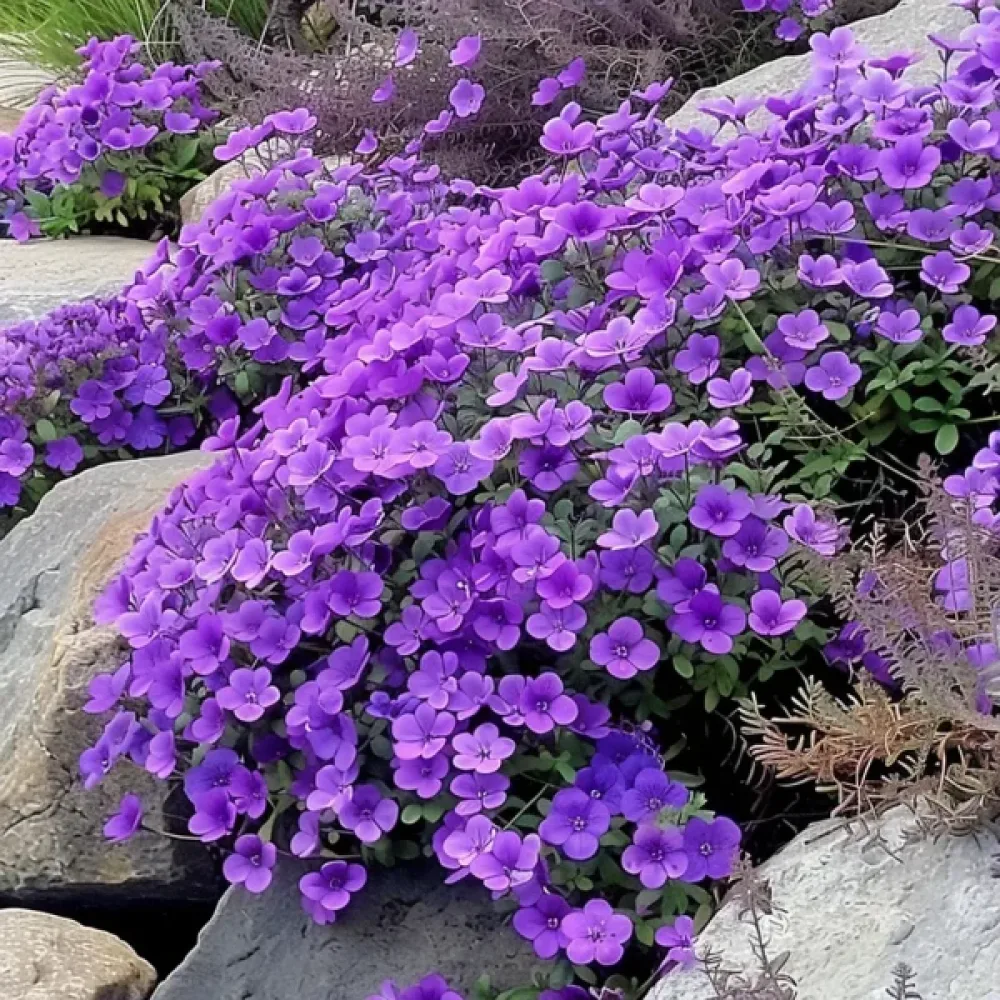 Aubrietia 'Cascade Purple'
