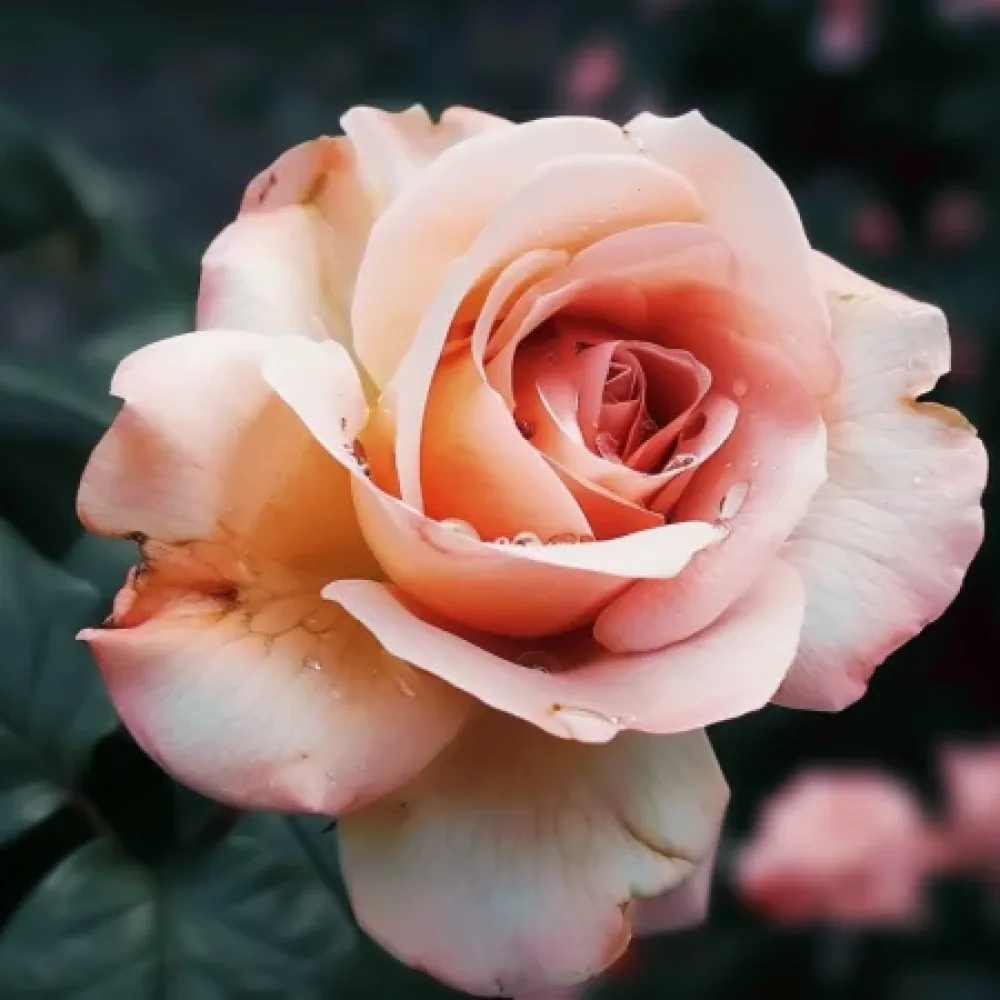 Ros 'Salmon Delight' – barrotad