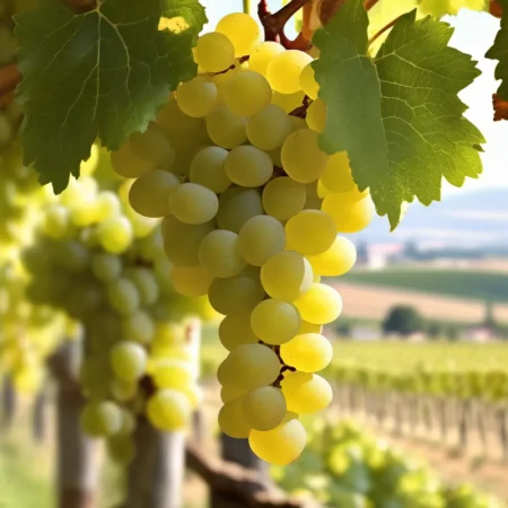 Vinranka 'Varnenski Misket' – vit hybridvindruva, medeltidig