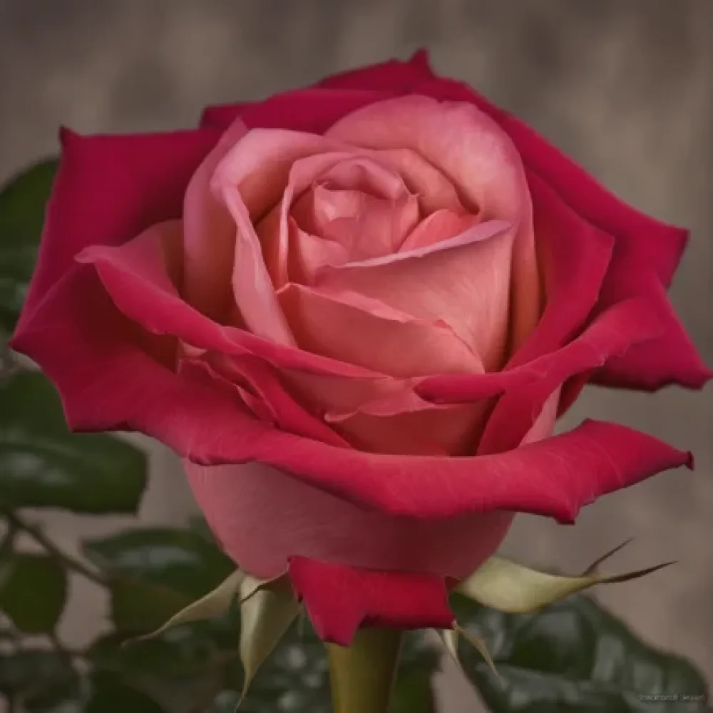 Ros 'Red Spiral' – barrotad